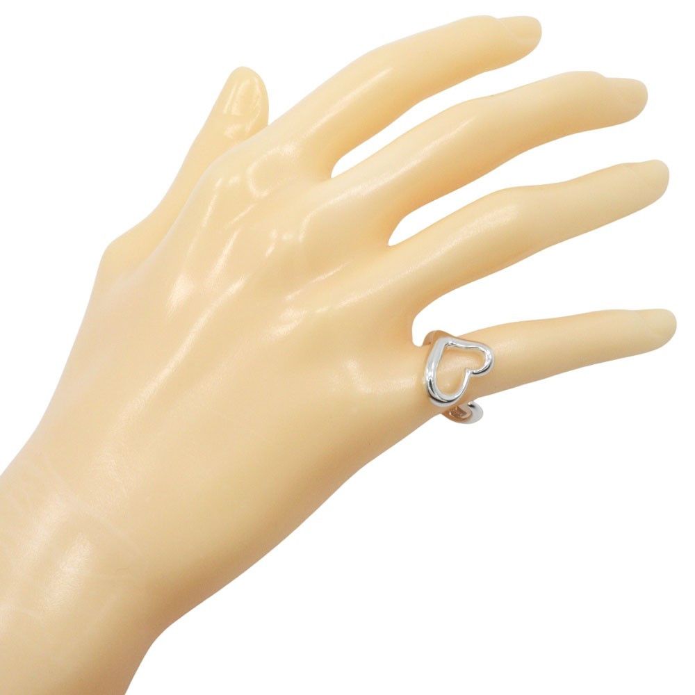 Tiffany & Co. Tiffany & Co. Elsa Peretti Open Heart Ring Silver 925 Size ONE SIZE - 6 Thumbnail