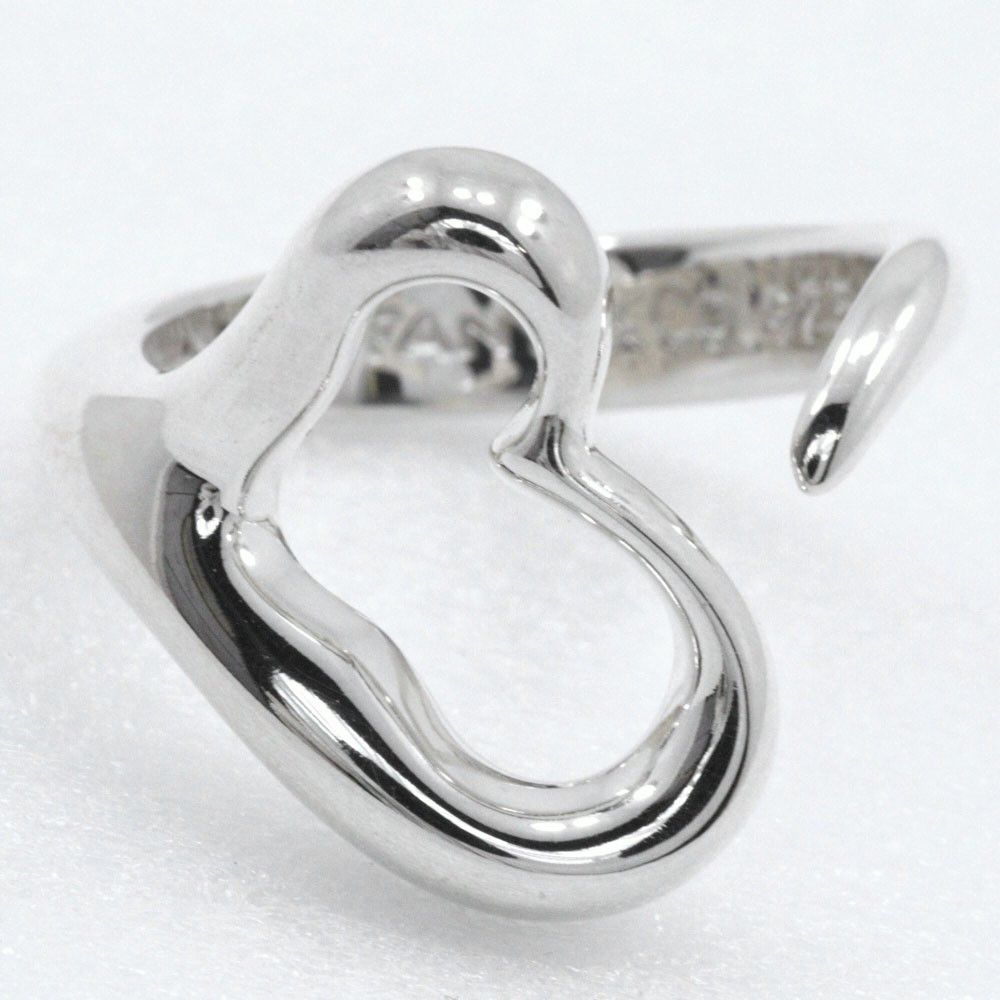 Tiffany & Co. Tiffany & Co. Elsa Peretti Open Heart Ring Silver 925 Size ONE SIZE - 3 Thumbnail