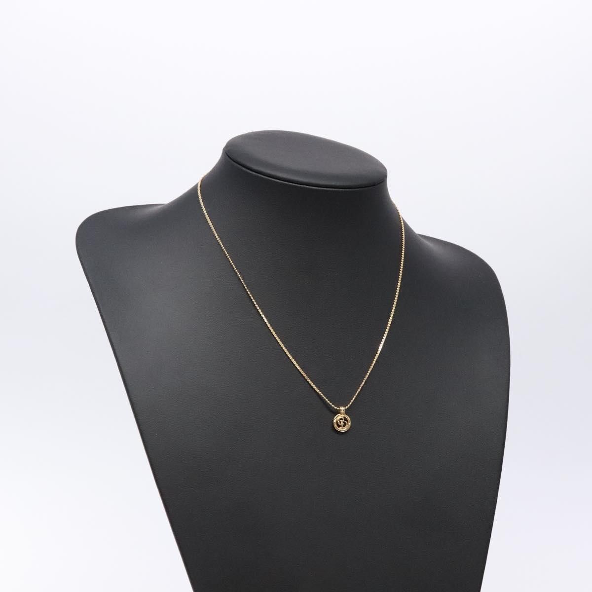 Dior Christian Dior CD Round Pendant Necklace Metal Size ONE SIZE - 9 Thumbnail