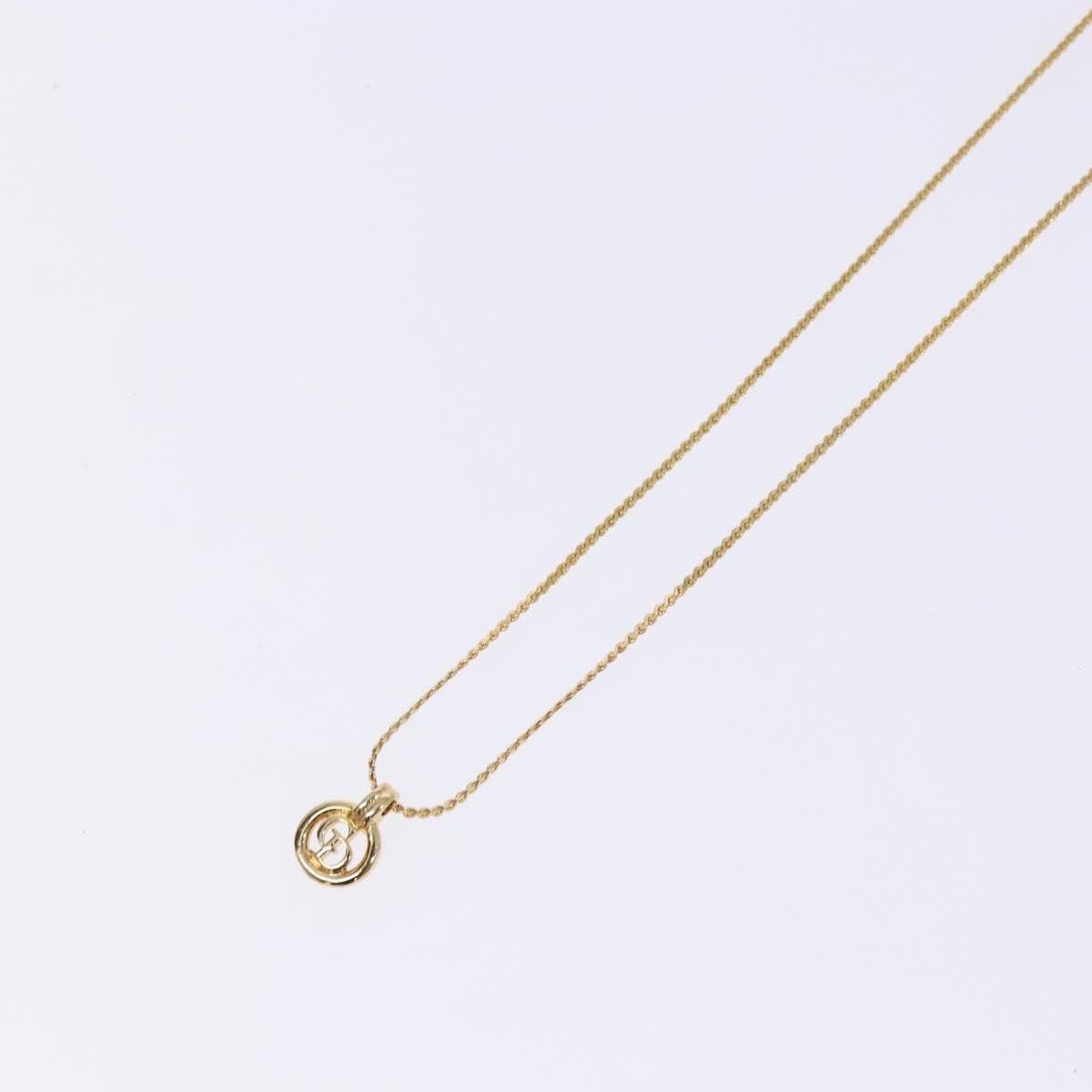 Dior Christian Dior CD Round Pendant Necklace Metal Size ONE SIZE - 10 Thumbnail