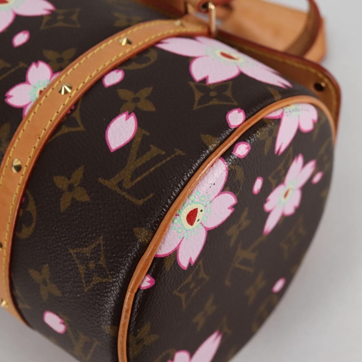 Louis Vuitton Louis Vuitton Papillon Handbag Limited Edition Cherry Blossom Monogram Size ONE SIZE - 11 Thumbnail