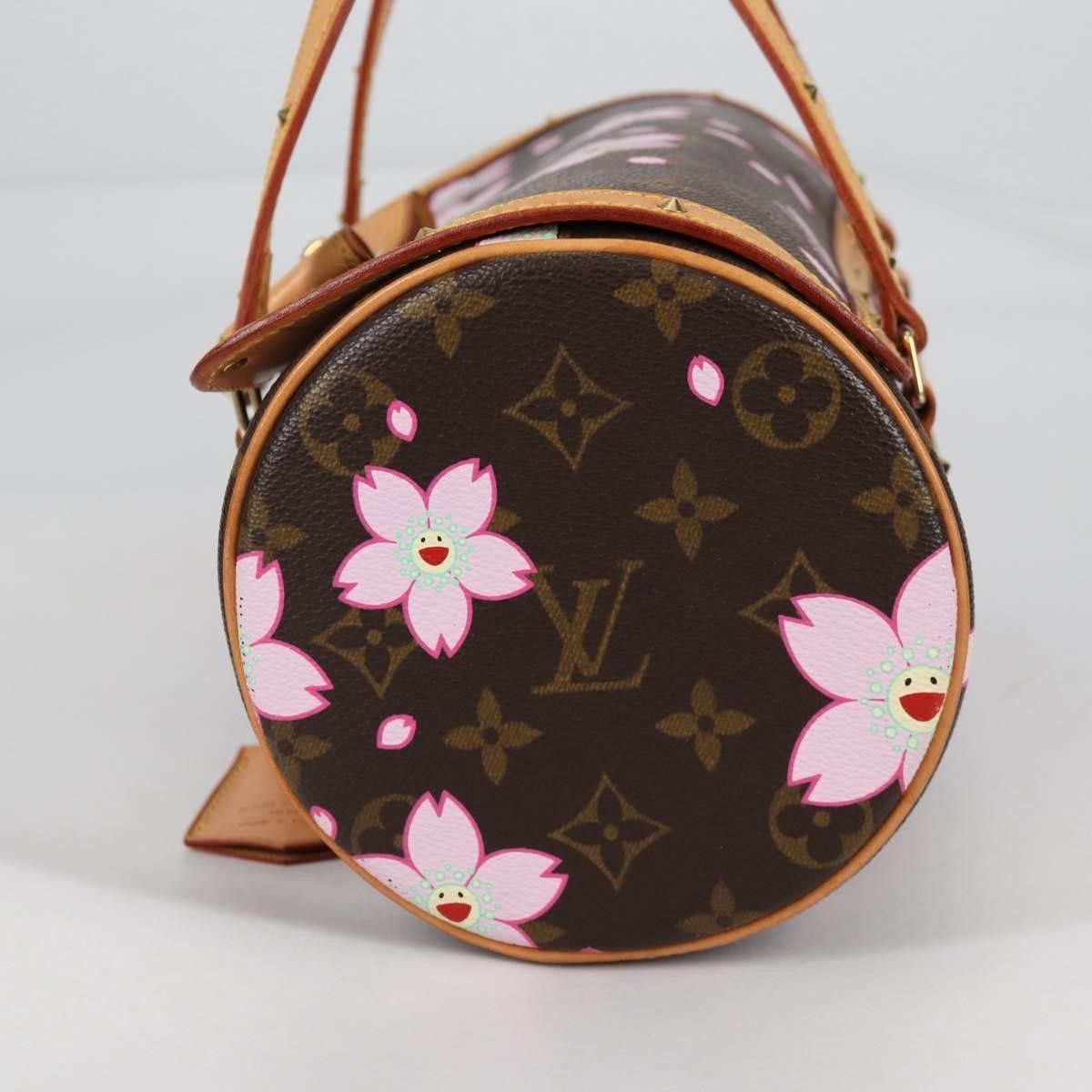 Louis Vuitton Louis Vuitton Papillon Handbag Limited Edition Cherry Blossom Monogram Size ONE SIZE - 3 Thumbnail