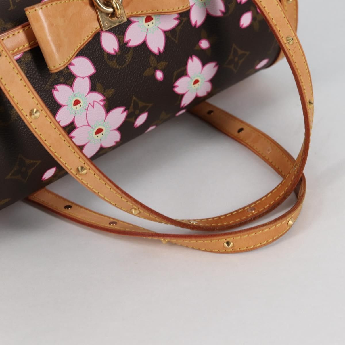 Louis Vuitton Louis Vuitton Papillon Handbag Limited Edition Cherry Blossom Monogram Size ONE SIZE - 8 Thumbnail