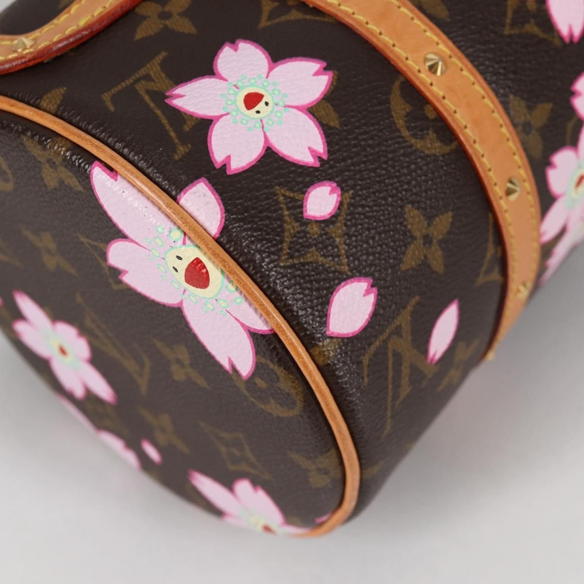 Louis Vuitton Louis Vuitton Papillon Handbag Limited Edition Cherry Blossom Monogram Size ONE SIZE - 12 Thumbnail