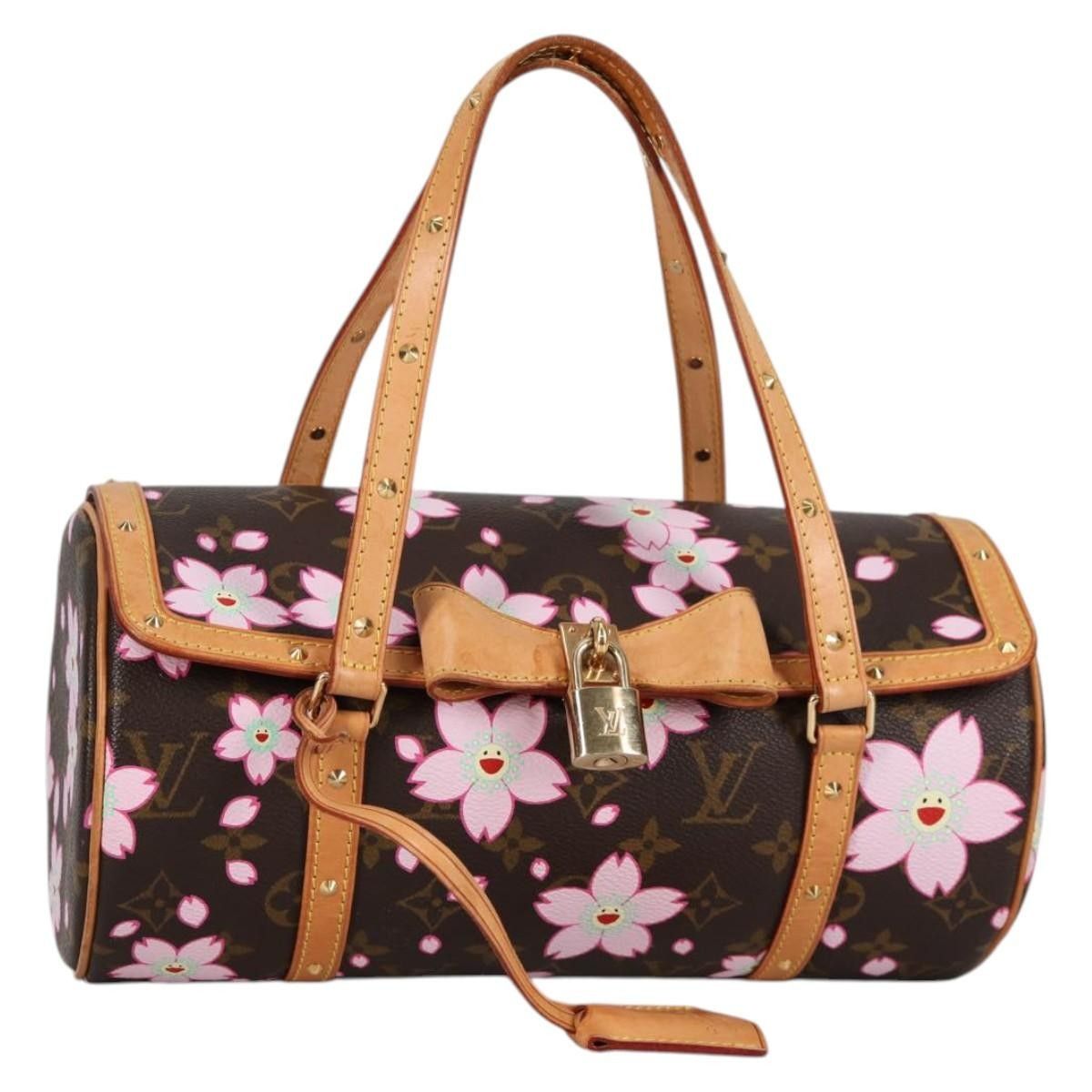 Louis Vuitton Louis Vuitton Papillon Handbag Limited Edition Cherry Blossom Monogram Size ONE SIZE - 17 Thumbnail