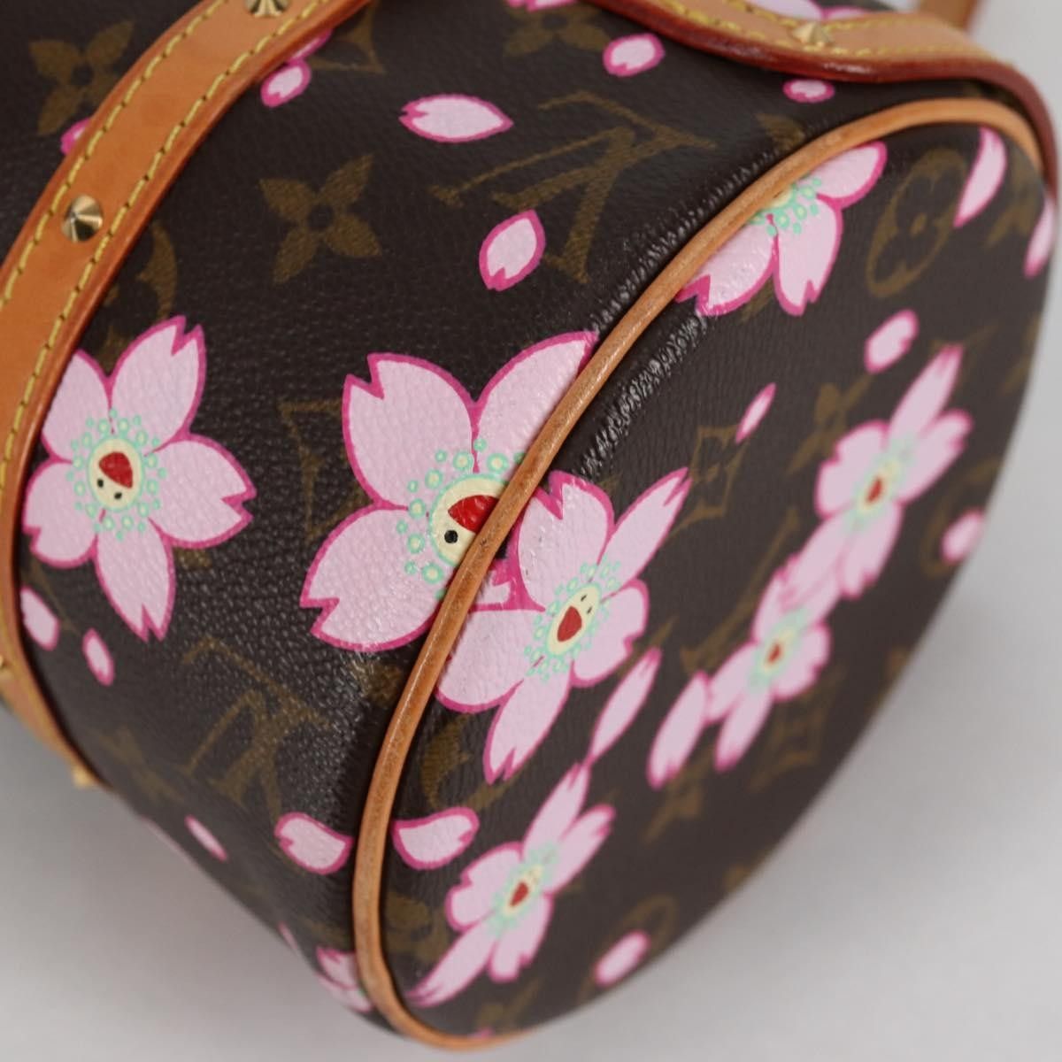 Louis Vuitton Louis Vuitton Papillon Handbag Limited Edition Cherry Blossom Monogram Size ONE SIZE - 10 Thumbnail