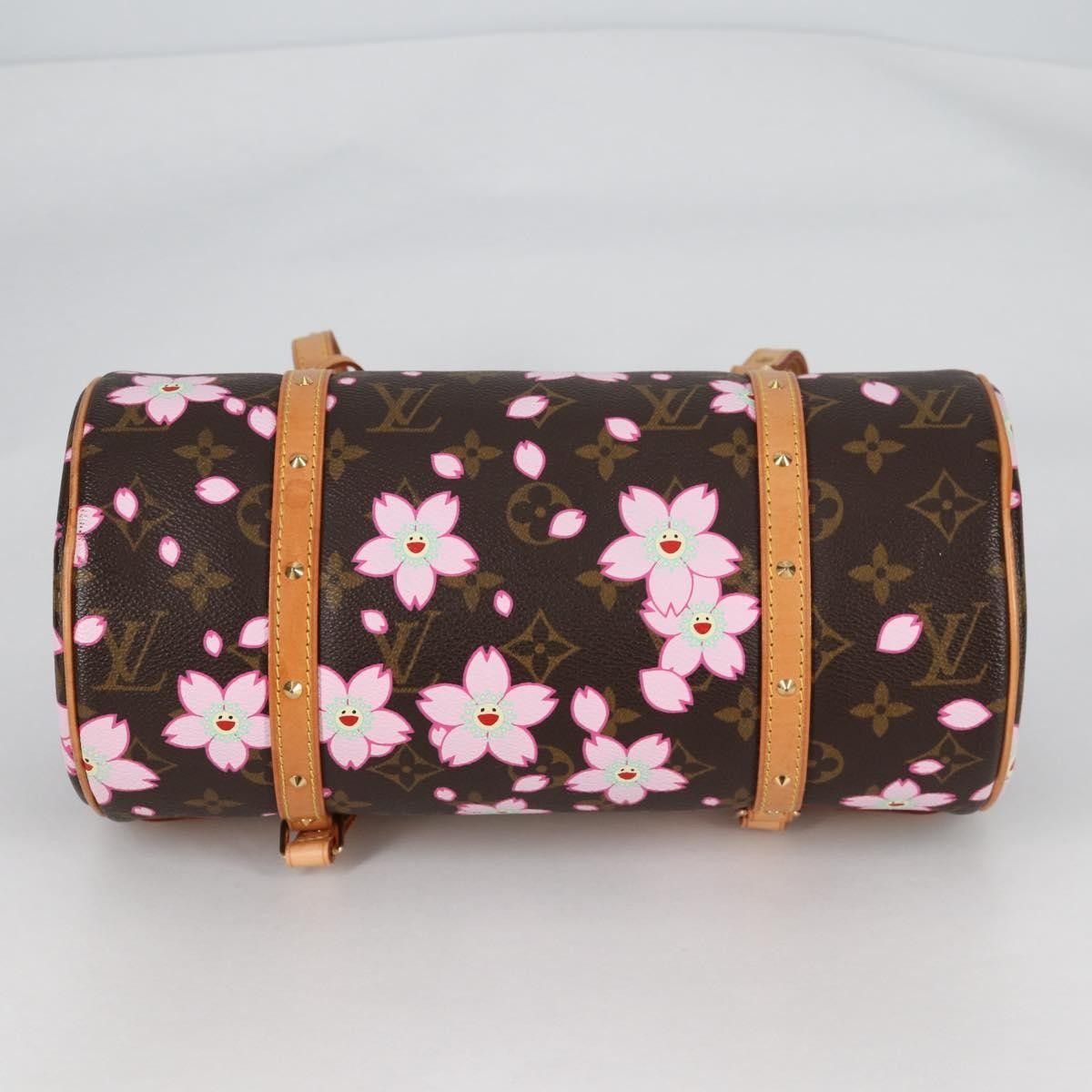 Louis Vuitton Louis Vuitton Papillon Handbag Limited Edition Cherry Blossom Monogram Size ONE SIZE - 18 Thumbnail