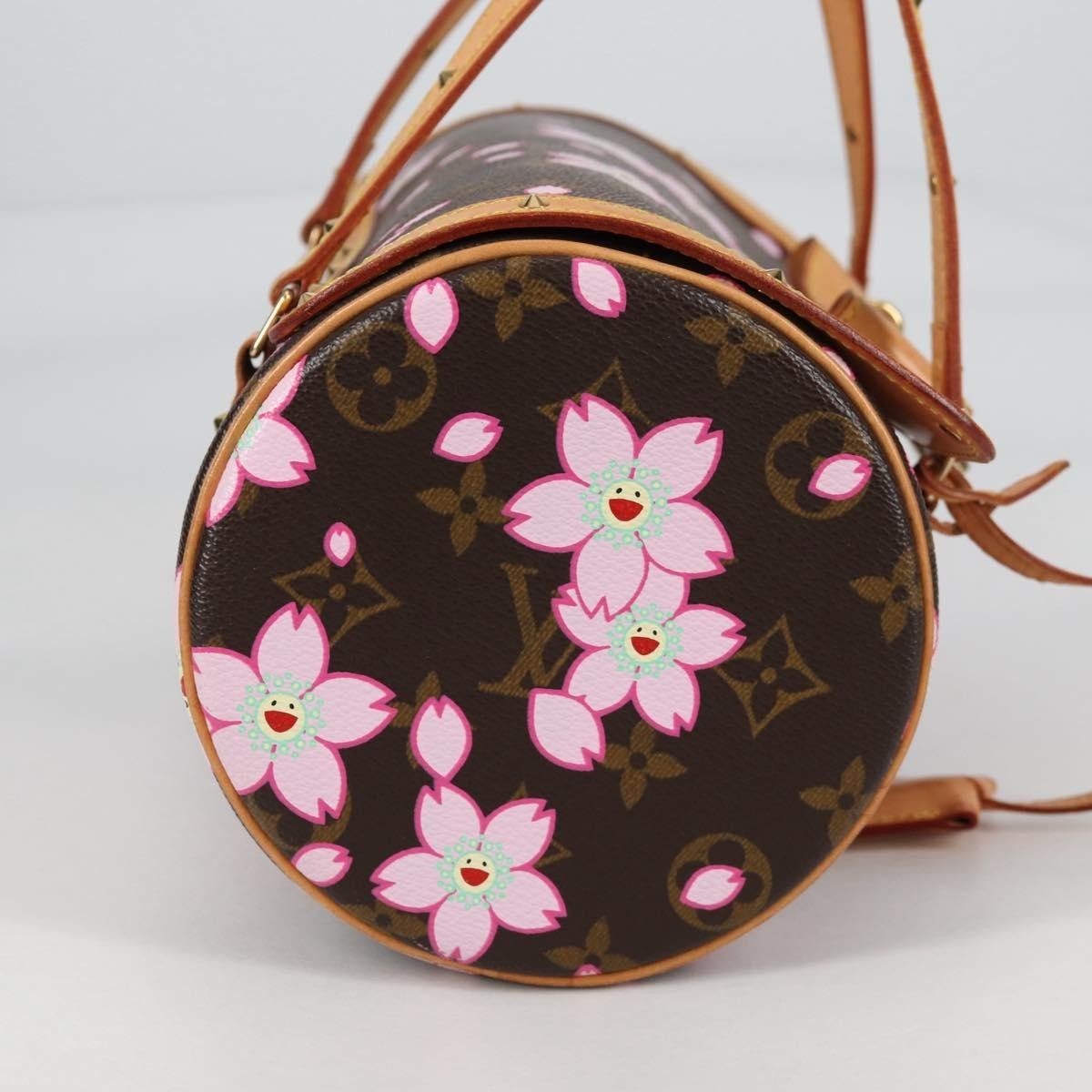 Louis Vuitton Louis Vuitton Papillon Handbag Limited Edition Cherry Blossom Monogram Size ONE SIZE - 4 Thumbnail