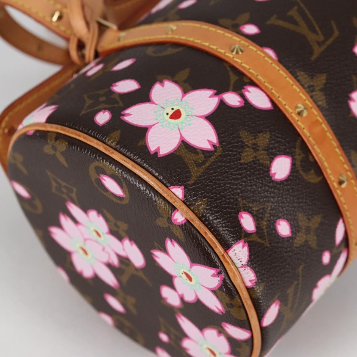 Louis Vuitton Louis Vuitton Papillon Handbag Limited Edition Cherry Blossom Monogram Size ONE SIZE - 9 Thumbnail