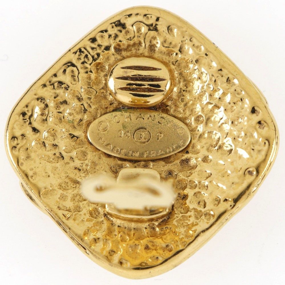 Chanel Chanel Vintage CC Clip-On Metal Size ONE SIZE - 4 Thumbnail