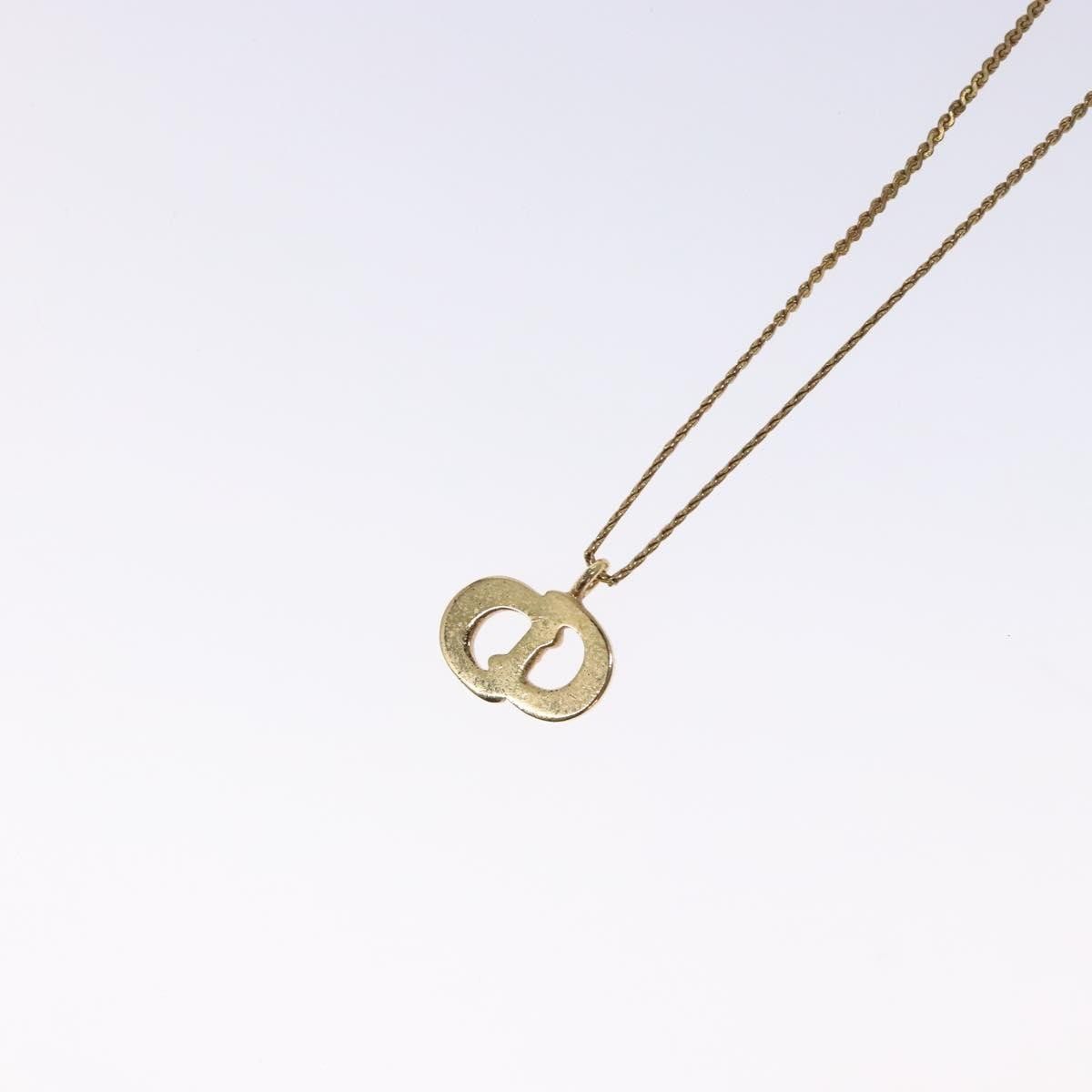 Dior Christian Dior CD Pendant Necklace Metal Size ONE SIZE - 4 Thumbnail