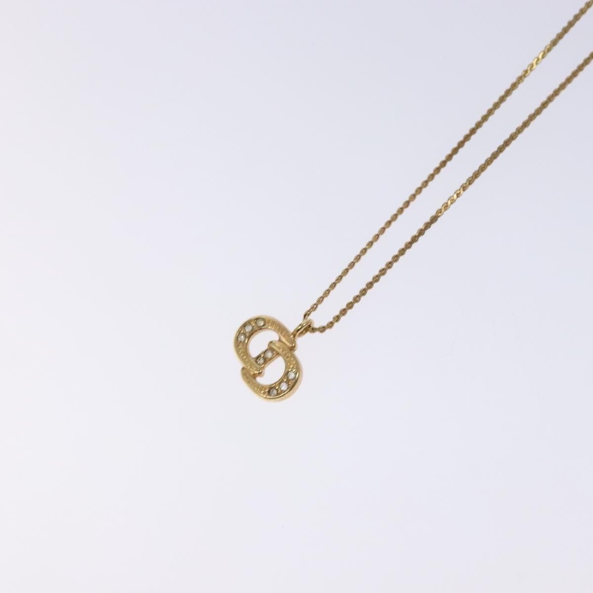 Dior Christian Dior CD Pendant Necklace Metal Size ONE SIZE - 3 Thumbnail