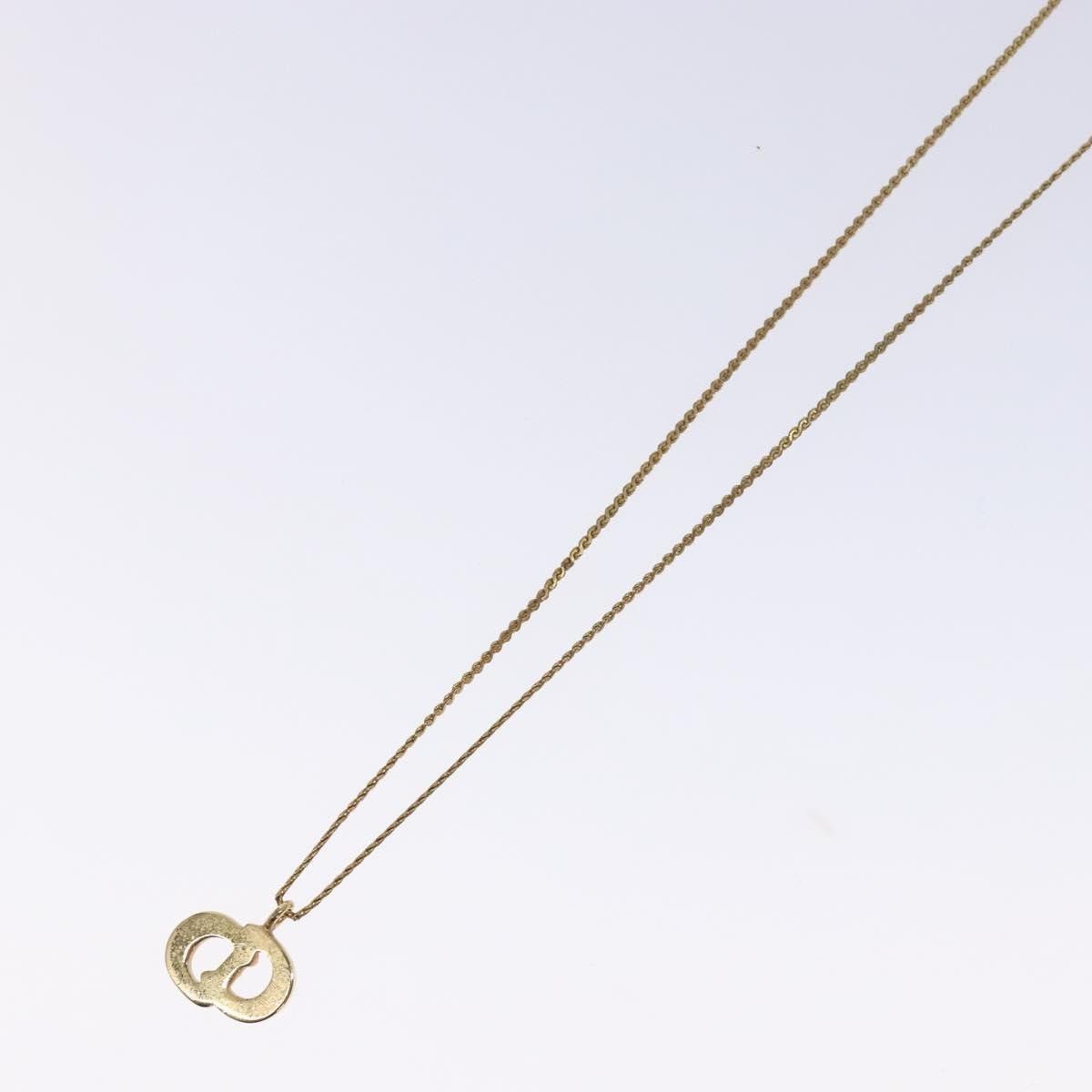 Dior Christian Dior CD Pendant Necklace Metal Size ONE SIZE - 8 Thumbnail