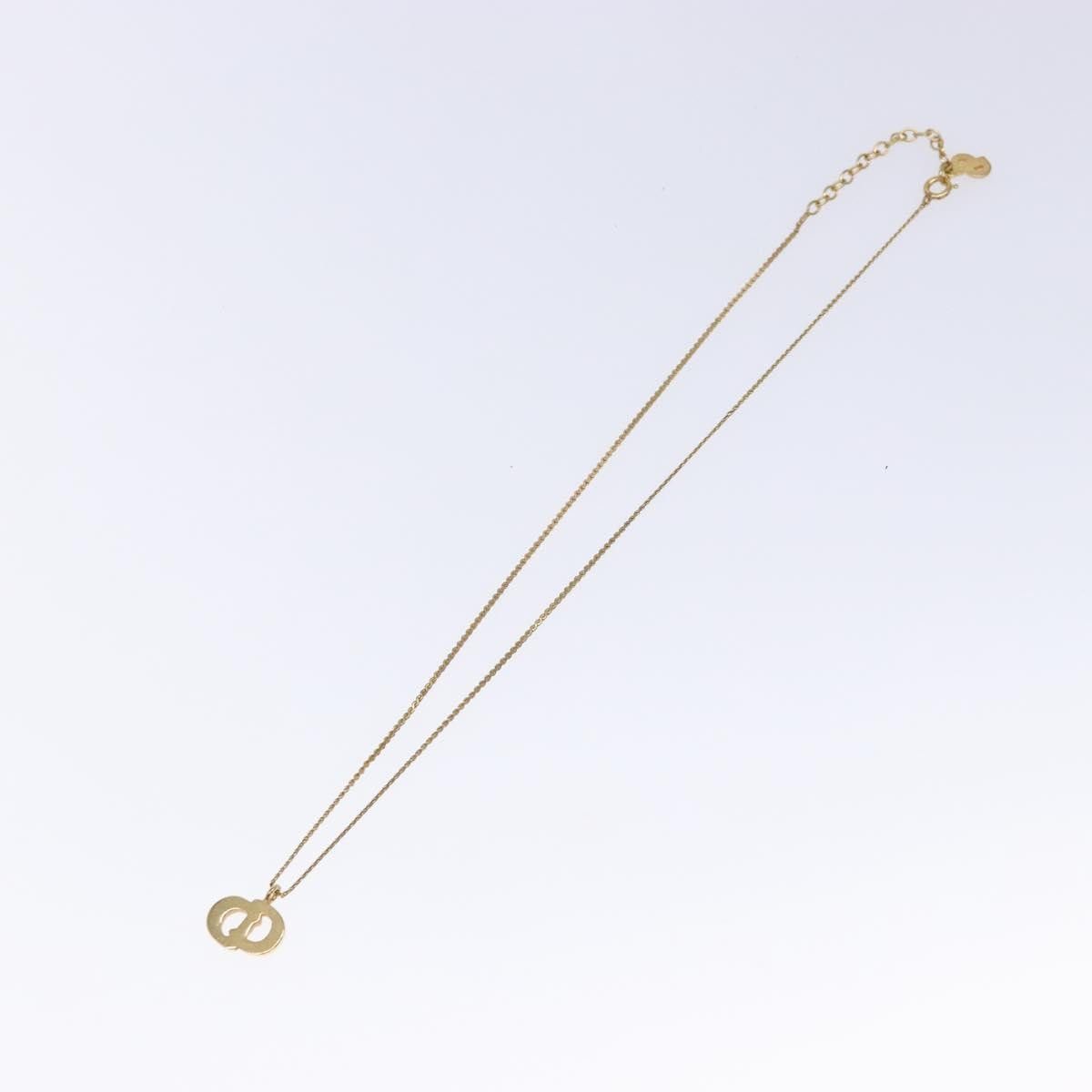 Dior Christian Dior CD Pendant Necklace Metal Size ONE SIZE - 2 Thumbnail