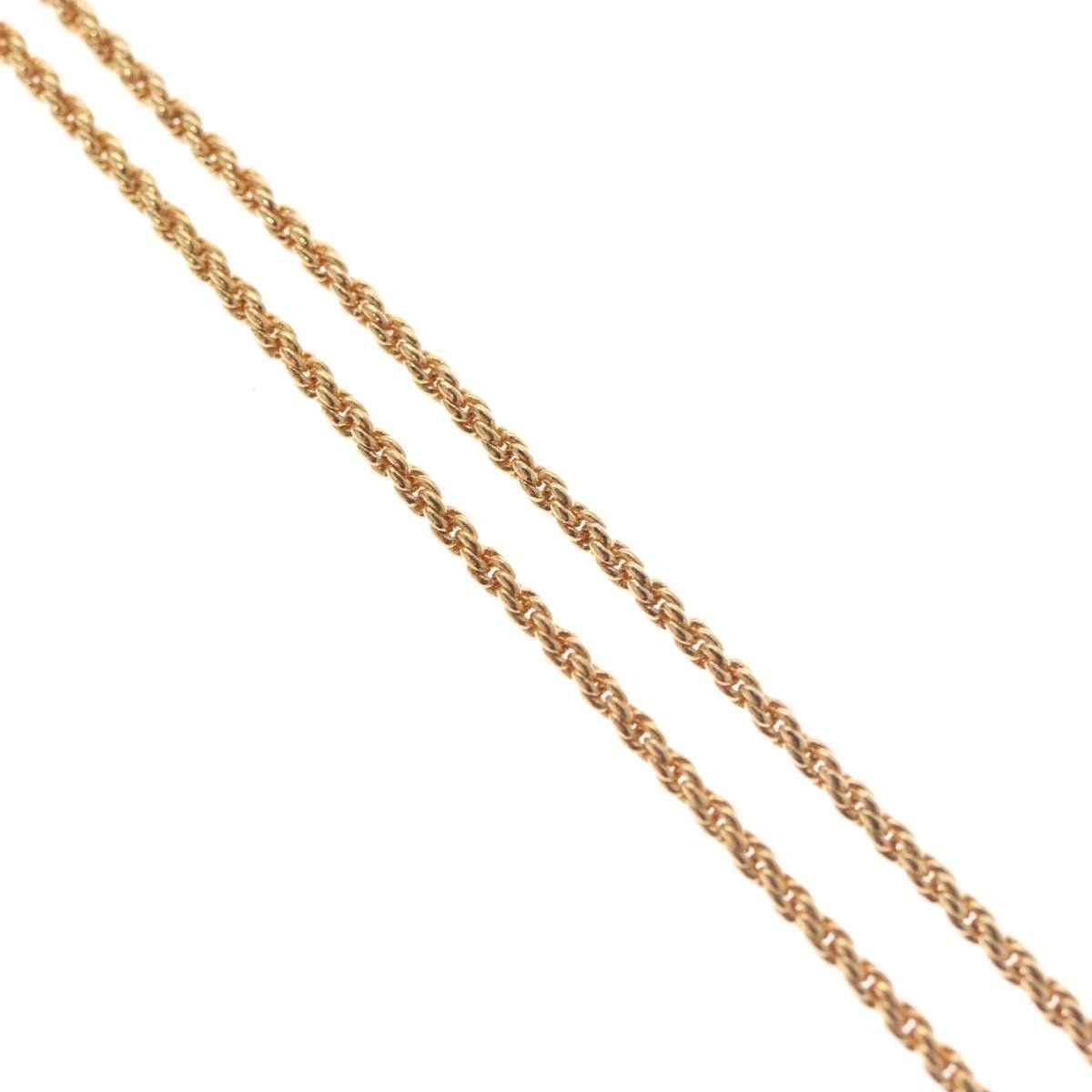 Dior Christian Dior Vintage CD Round Pendant Necklace Metal Size ONE SIZE - 8 Thumbnail