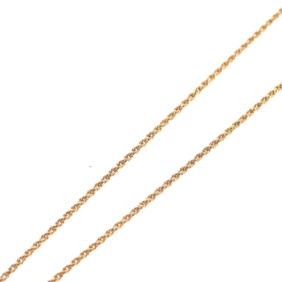 Dior Christian Dior Vintage CD Round Pendant Necklace Metal Size ONE SIZE - 15 Thumbnail