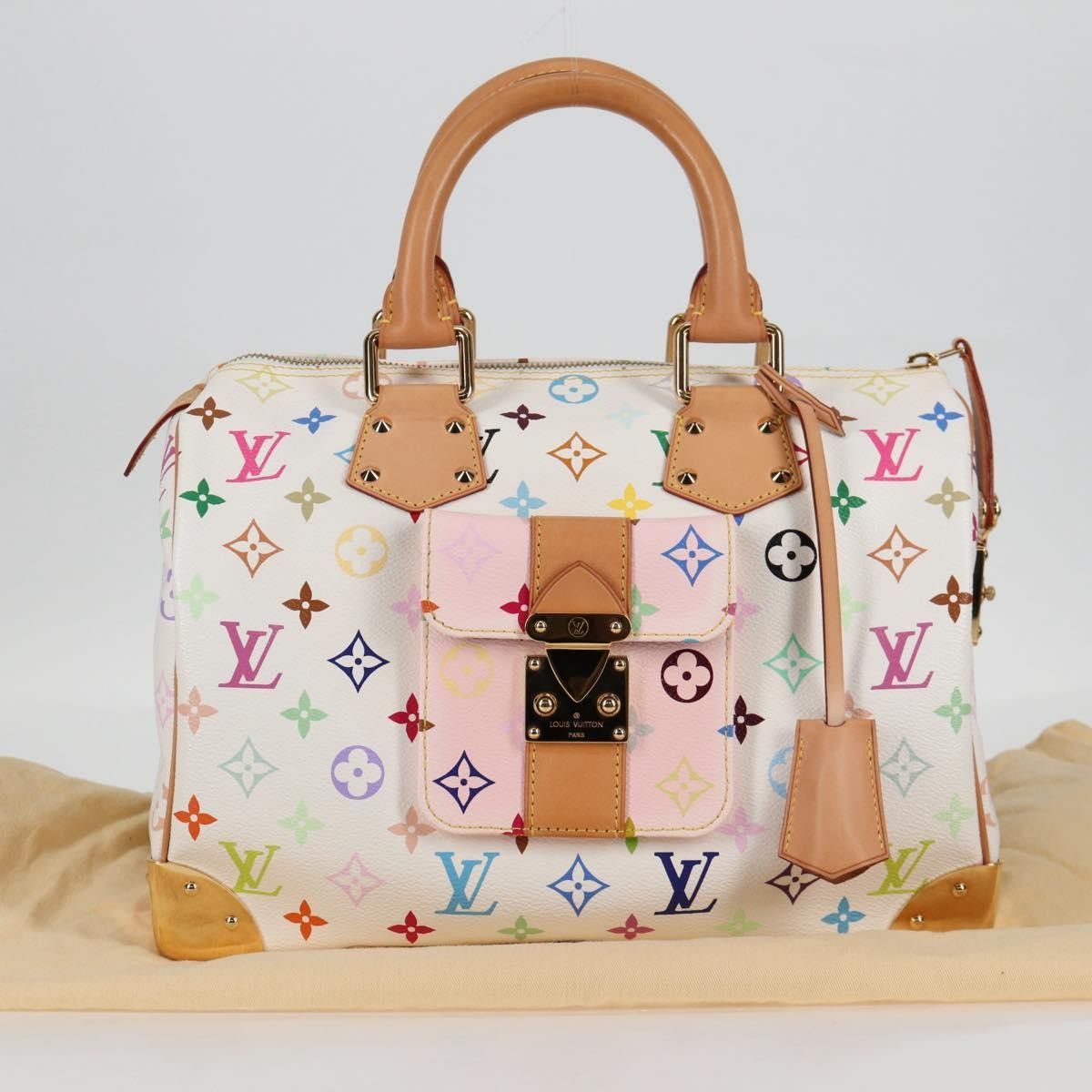 Louis Vuitton Louis Vuitton Speedy Handbag Monogram Multicolor Size ONE SIZE - 16 Thumbnail