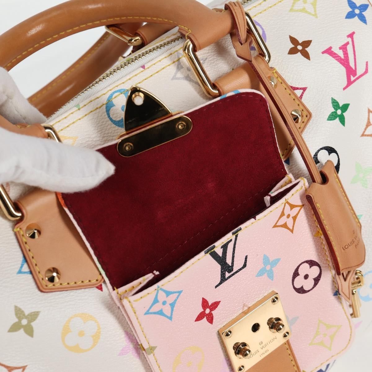 Louis Vuitton Louis Vuitton Speedy Handbag Monogram Multicolor Size ONE SIZE - 20 Thumbnail