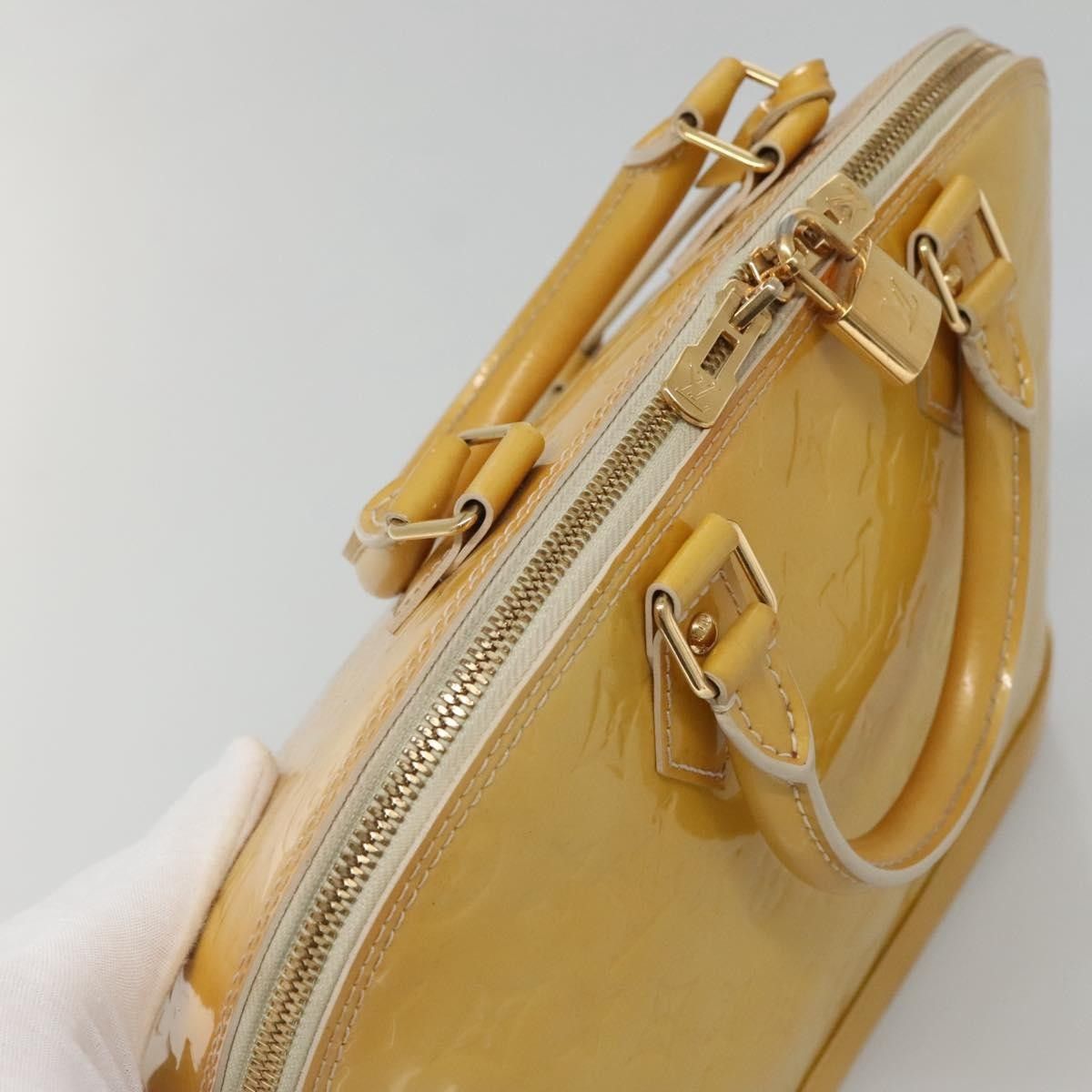 Louis Vuitton Louis Vuitton Alma Handbag Monogram Vernis Size ONE SIZE - 15 Thumbnail
