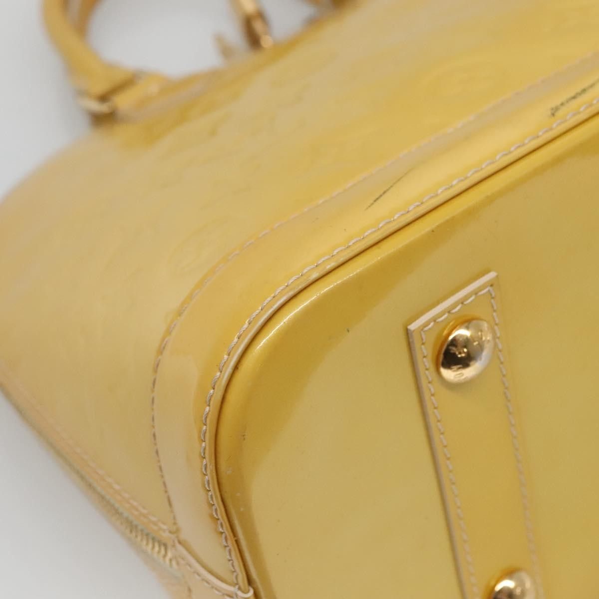 Louis Vuitton Louis Vuitton Alma Handbag Monogram Vernis Size ONE SIZE - 13 Thumbnail