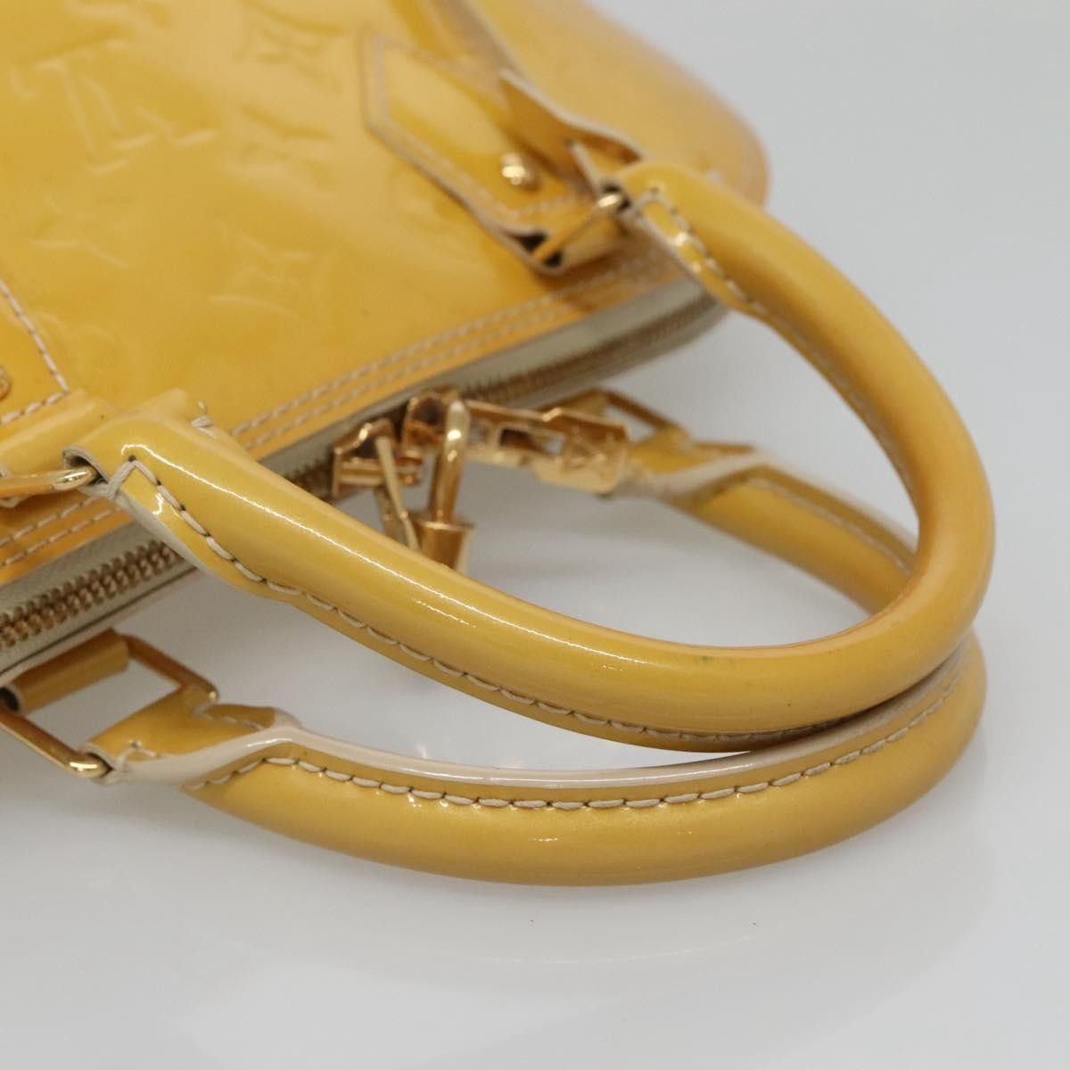 Louis Vuitton Louis Vuitton Alma Handbag Monogram Vernis Size ONE SIZE - 9 Thumbnail