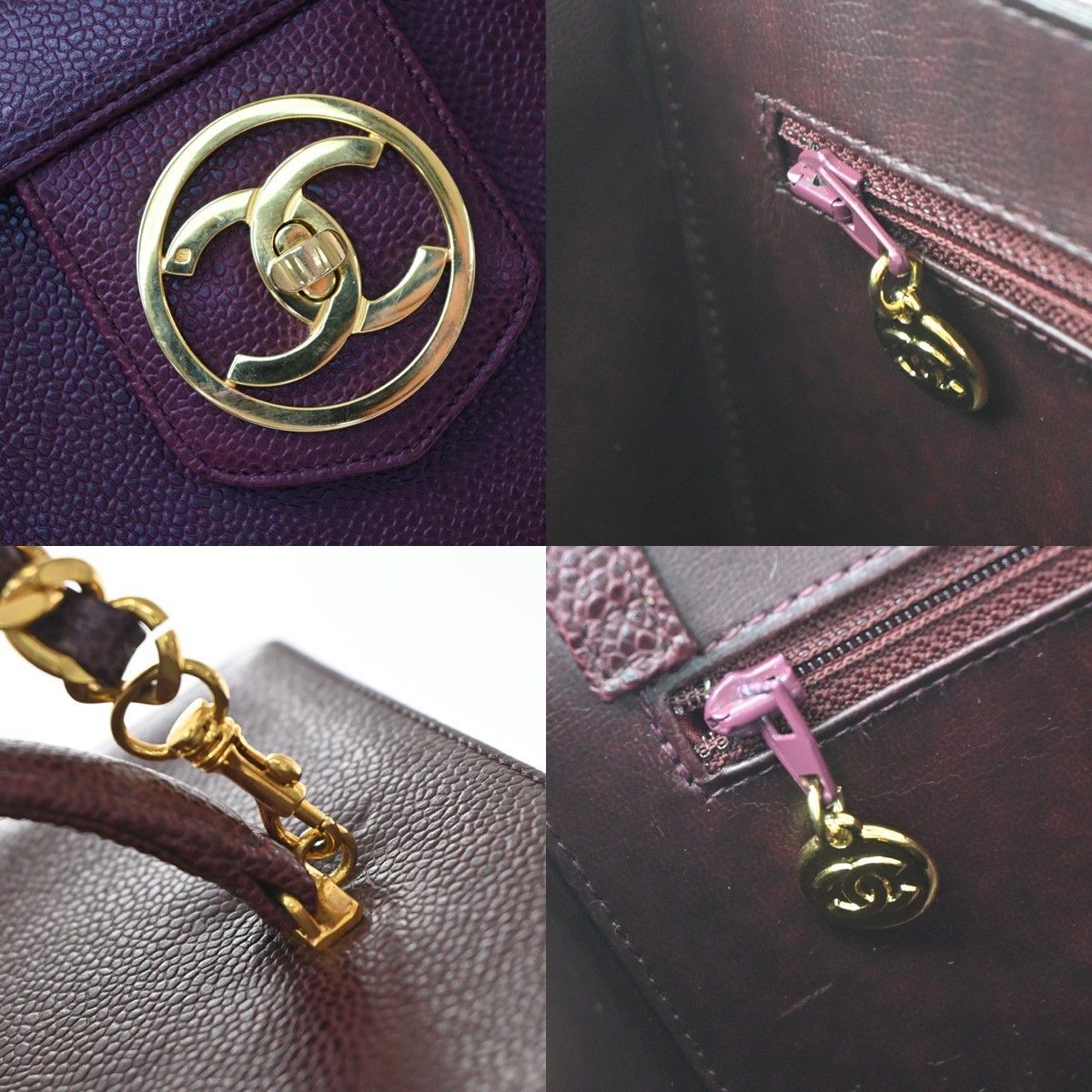 Chanel Chanel Vintage Vanity Case Calfskin Size ONE SIZE - 11 Thumbnail