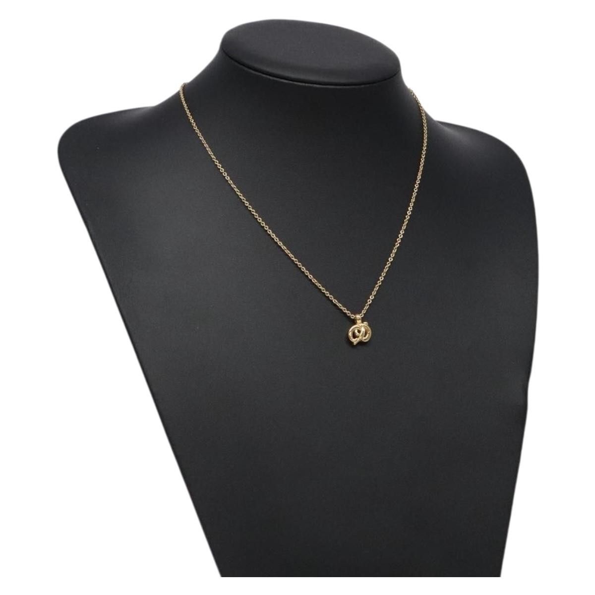 Dior Christian Dior CD Pendant Necklace Metal Size ONE SIZE - 8 Thumbnail