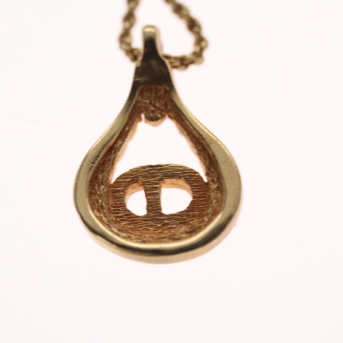 Dior Christian Dior CD Pendant Necklace Metal Size ONE SIZE - 4 Thumbnail