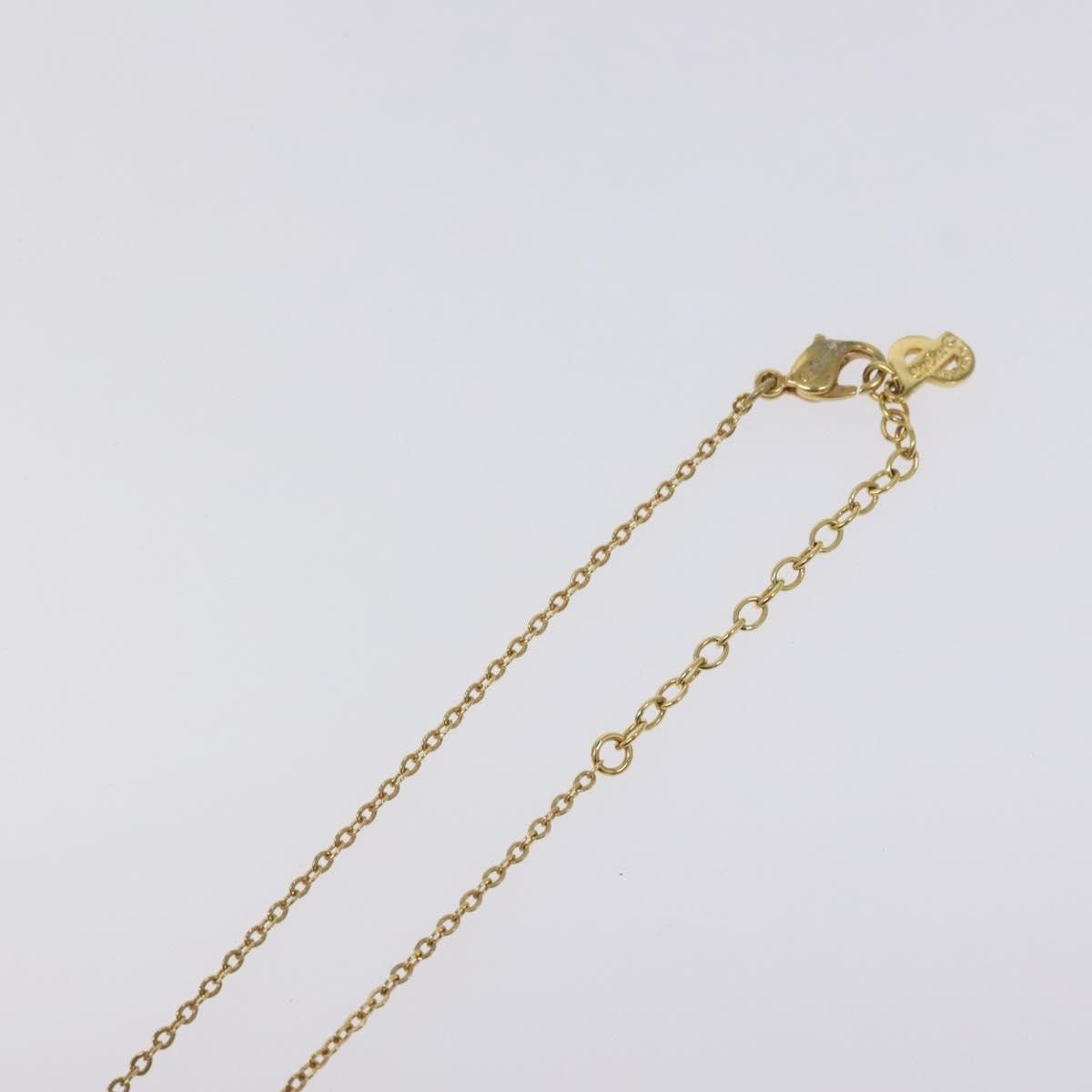 Dior Christian Dior Vintage CD Heart Pendant Necklace Metal with Crystals Size ONE SIZE - 5 Thumbnail