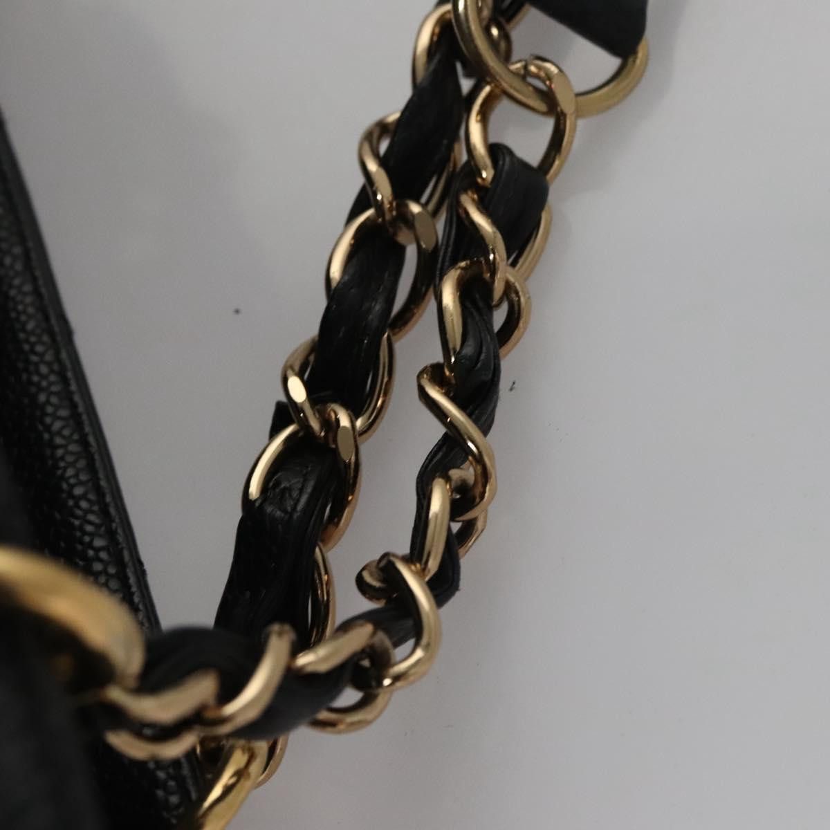 Chanel Chanel Petite Shopping Tote Quilted Caviar Size ONE SIZE - 14 Thumbnail