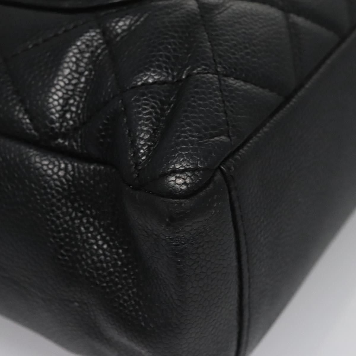 Chanel Chanel Petite Shopping Tote Quilted Caviar Size ONE SIZE - 10 Thumbnail