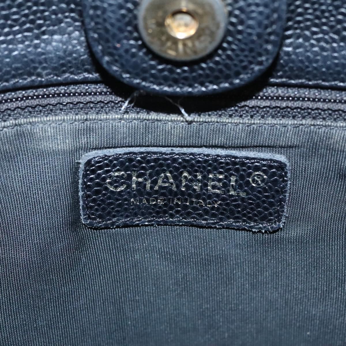 Chanel Chanel Petite Shopping Tote Quilted Caviar Size ONE SIZE - 6 Thumbnail