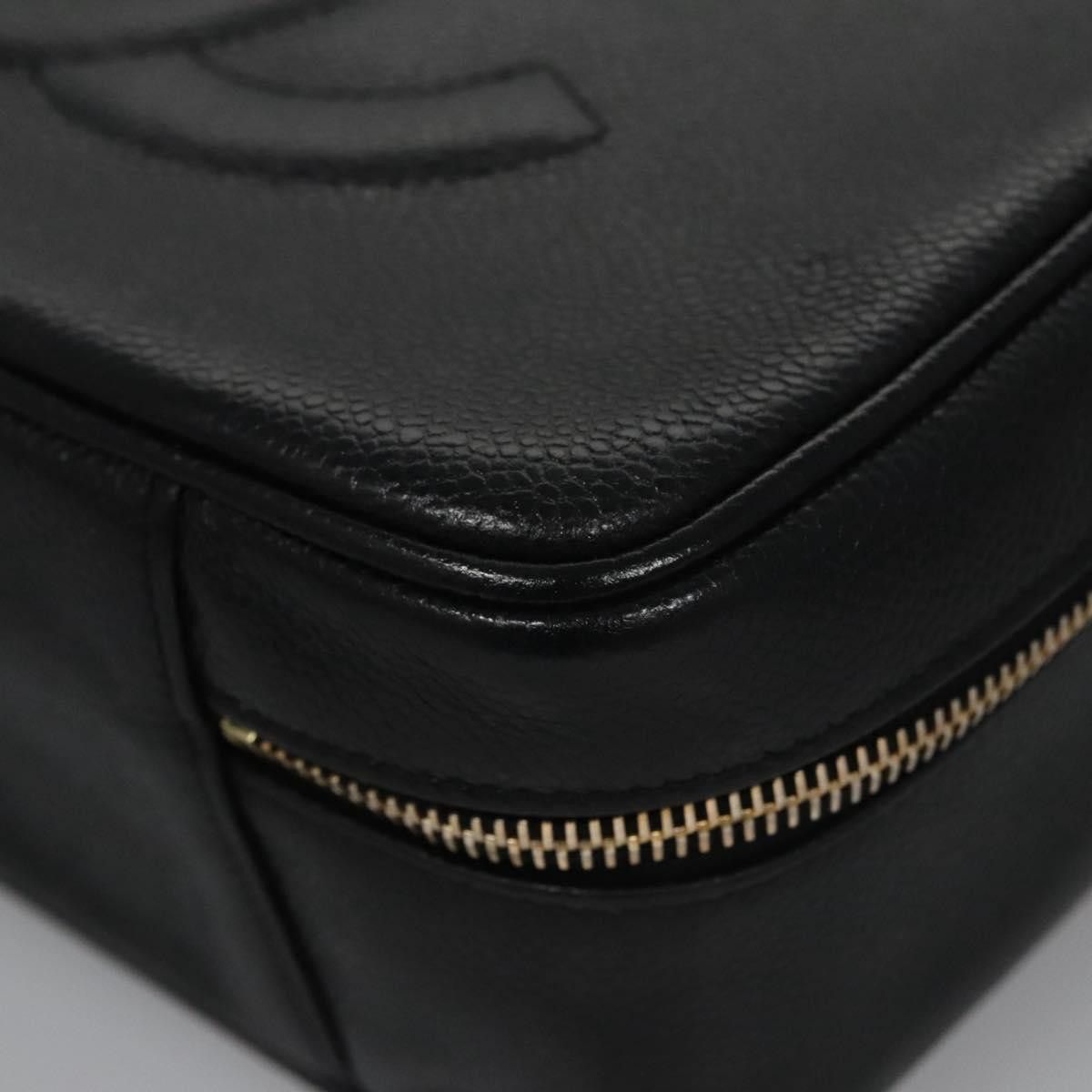 Chanel Chanel Vintage Timeless Zip Around Vanity Case Caviar Size ONE SIZE - 12 Thumbnail