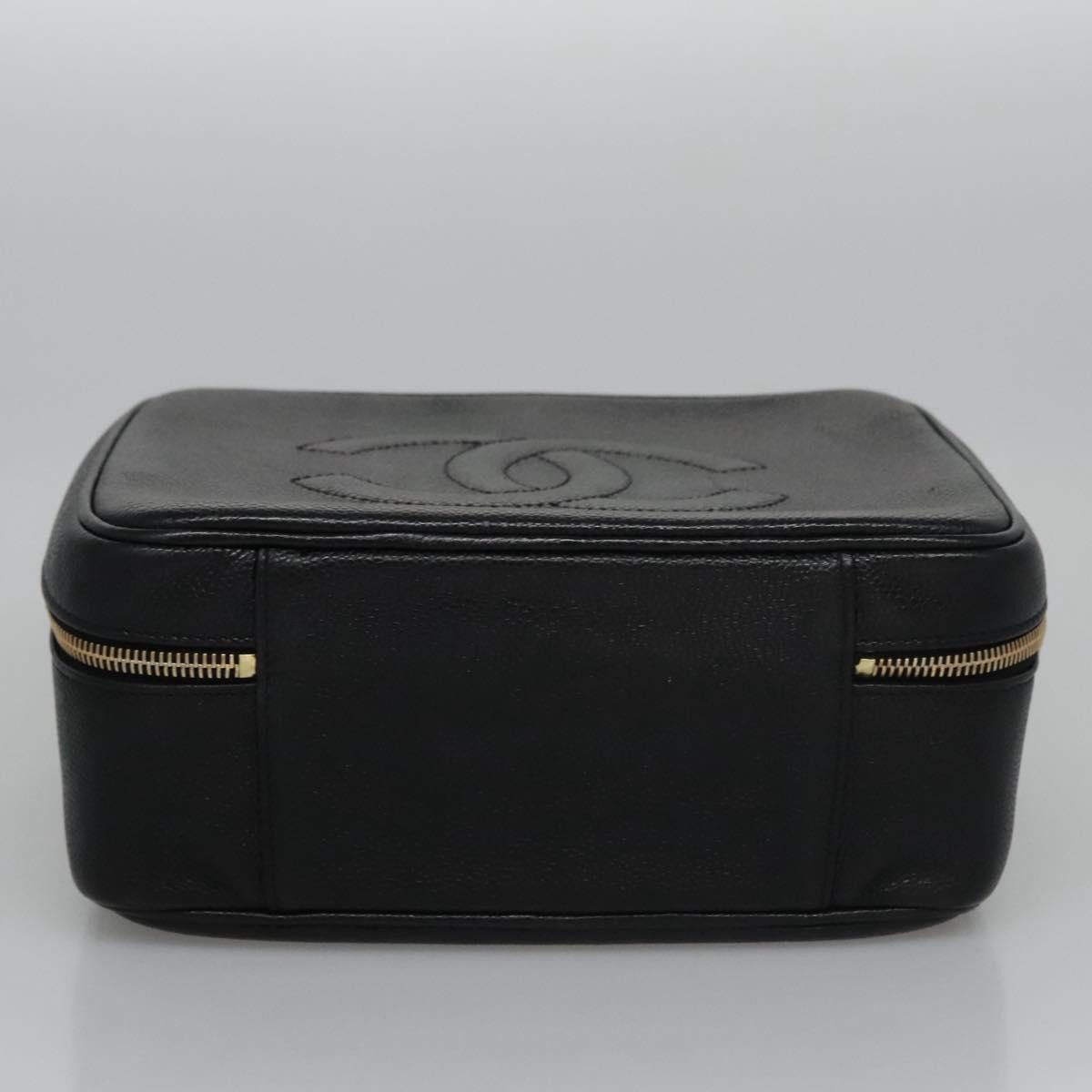 Chanel Chanel Vintage Timeless Zip Around Vanity Case Caviar Size ONE SIZE - 8 Thumbnail