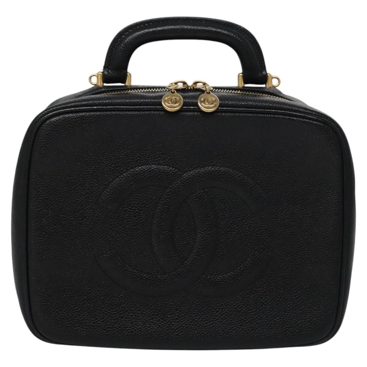 Chanel Chanel Vintage Timeless Zip Around Vanity Case Caviar Size ONE SIZE - 19 Thumbnail