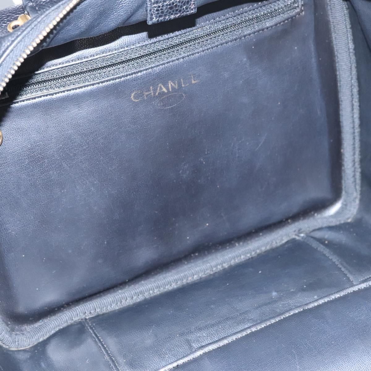 Chanel Chanel Vintage Timeless Zip Around Vanity Case Caviar Size ONE SIZE - 5 Thumbnail