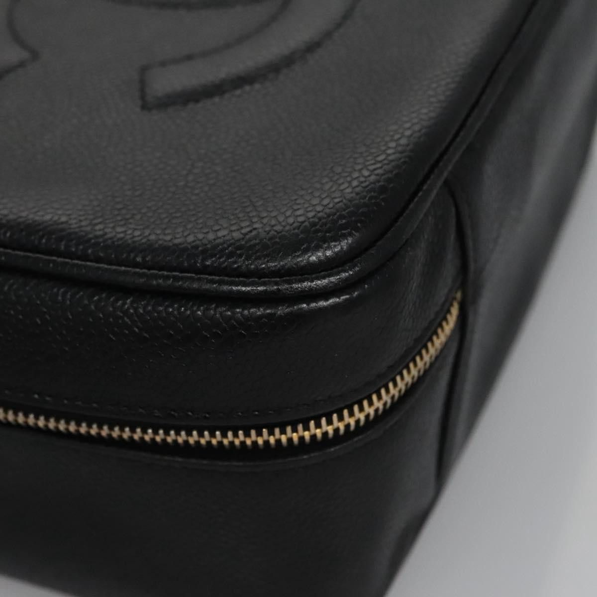 Chanel Chanel Vintage Timeless Zip Around Vanity Case Caviar Size ONE SIZE - 11 Thumbnail