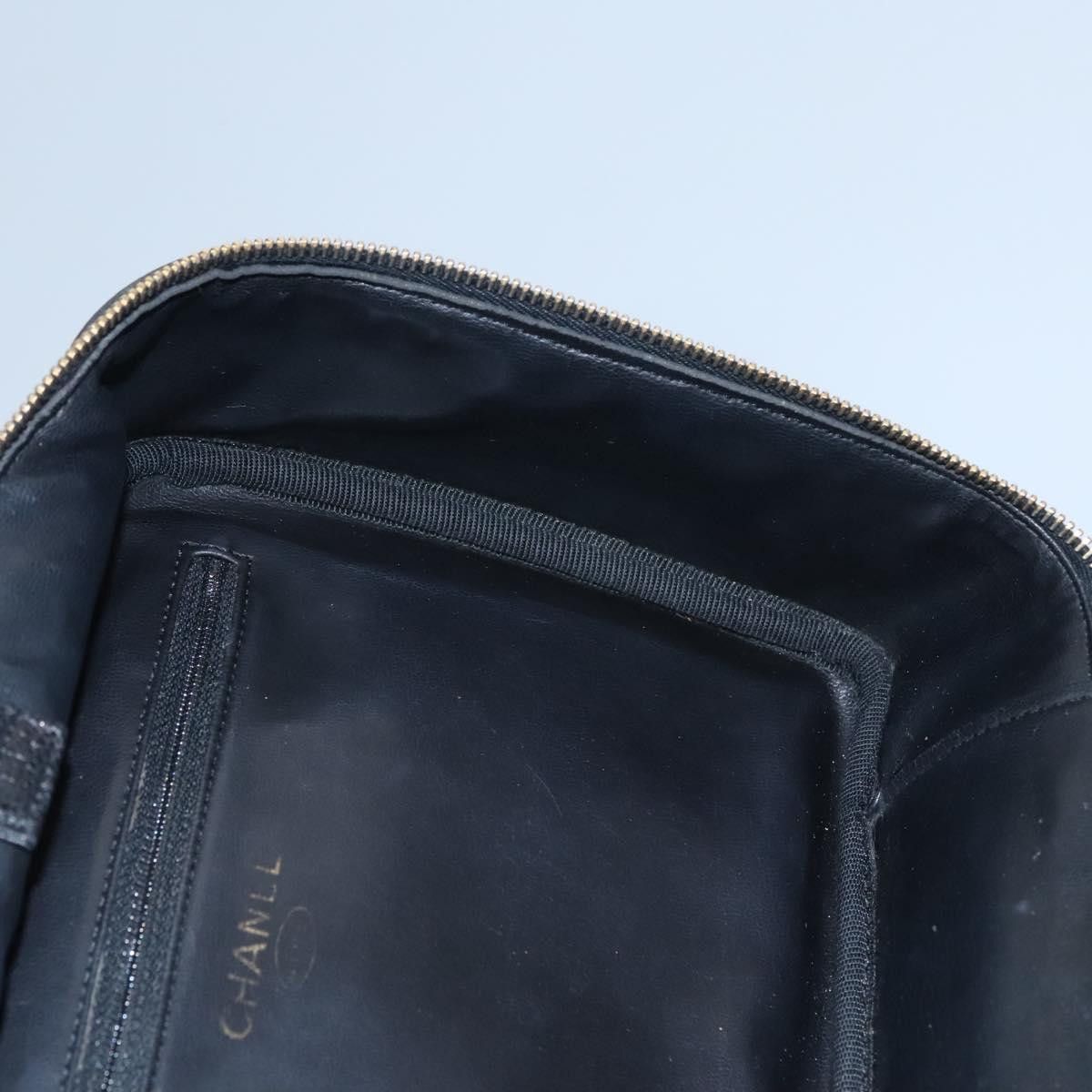 Chanel Chanel Vintage Timeless Zip Around Vanity Case Caviar Size ONE SIZE - 21 Thumbnail