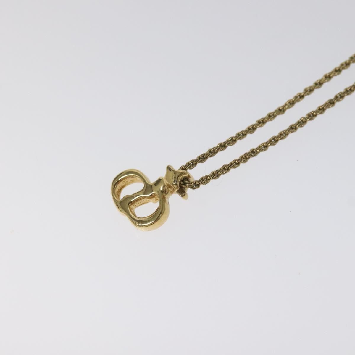 Dior Christian Dior CD Pendant Necklace Metal Size ONE SIZE - 4 Thumbnail
