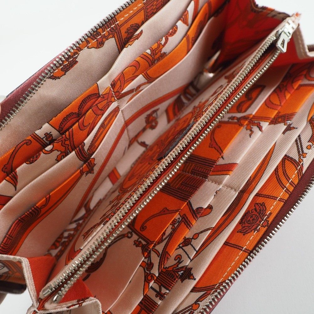 Hermes Hermes Azap Zip Around Wallet Silk'in Epsom Size ONE SIZE - 4 Thumbnail