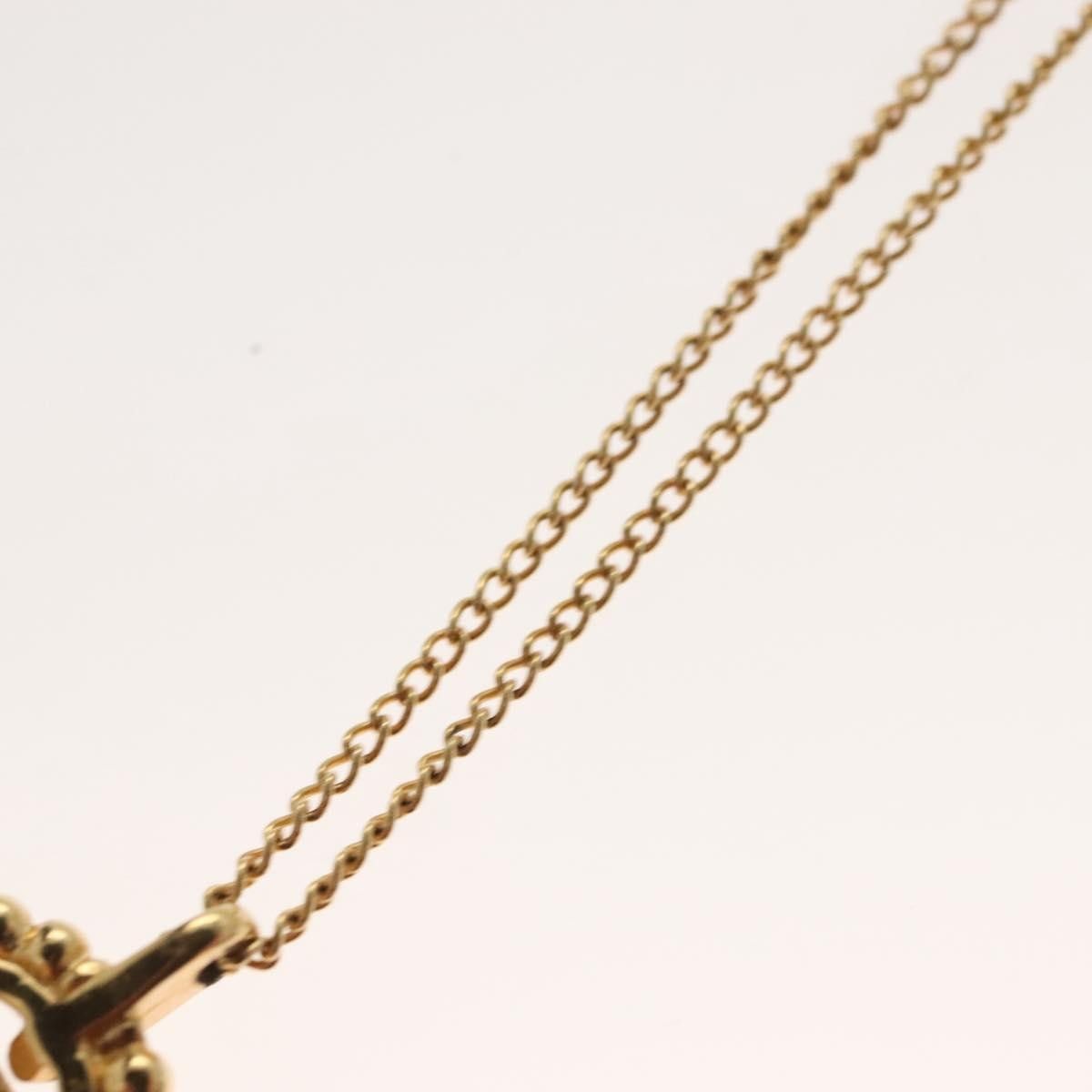 Dior Christian Dior CD Round Pendant Necklace Metal Size ONE SIZE - 14 Thumbnail