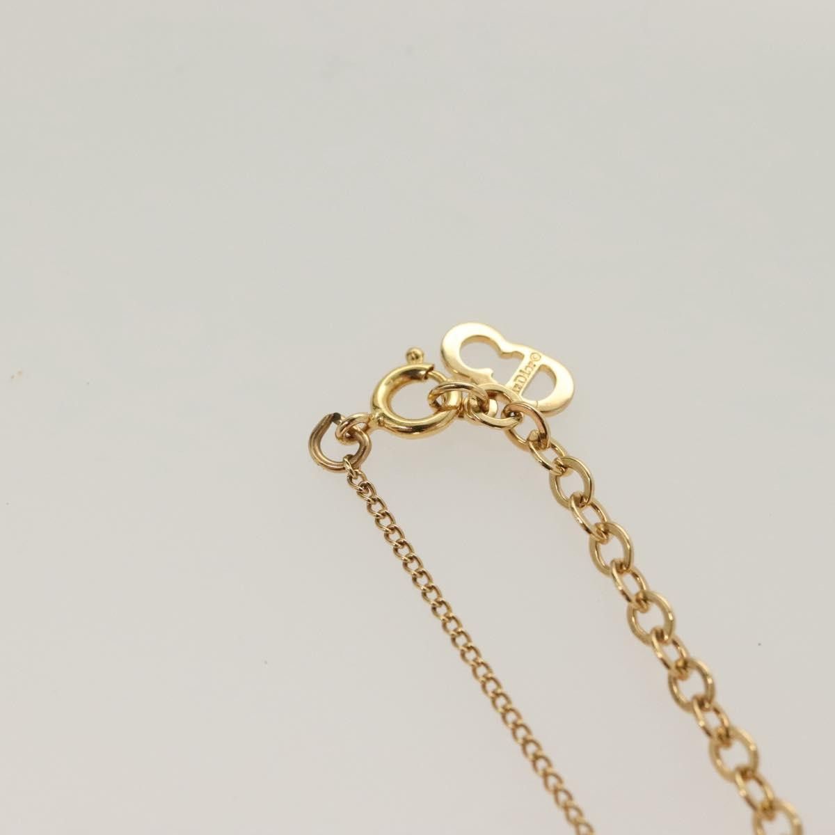 Dior Christian Dior CD Round Pendant Necklace Metal Size ONE SIZE - 6 Thumbnail