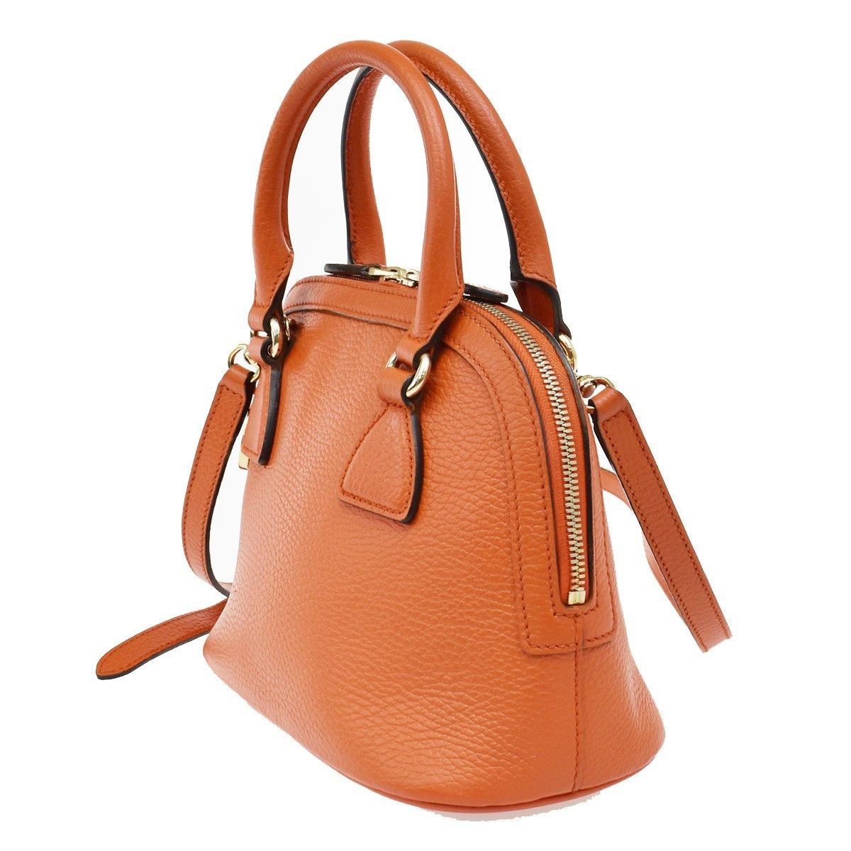 Gucci Gucci GG Charm Convertible Dome Satchel Leather Size ONE SIZE - 3 Thumbnail