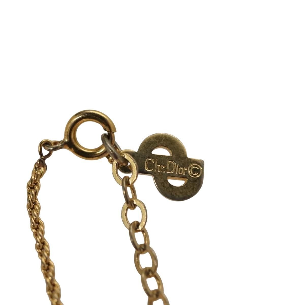 Dior Christian Dior CD Pendant Necklace Metal Size ONE SIZE - 5 Thumbnail