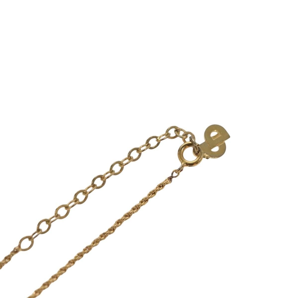 Dior Christian Dior CD Pendant Necklace Metal Size ONE SIZE - 15 Thumbnail