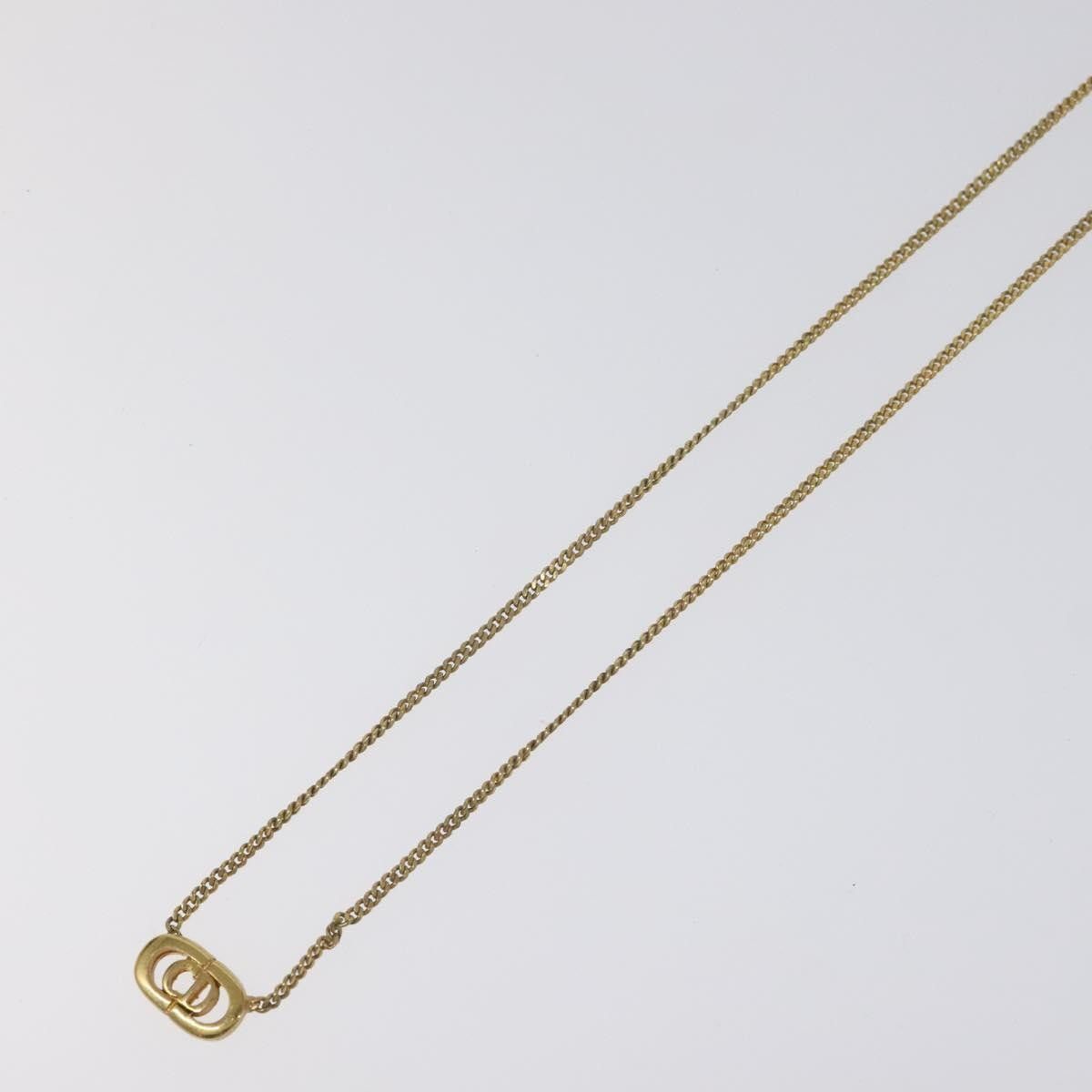 Dior Christian Dior CD Pendant Necklace Metal Size ONE SIZE - 3 Thumbnail