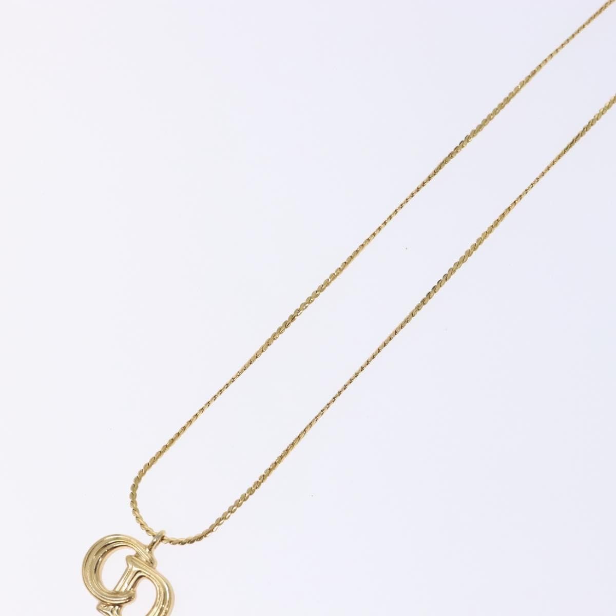 Dior Christian Dior CD Pendant Necklace Metal Size ONE SIZE - 10 Thumbnail