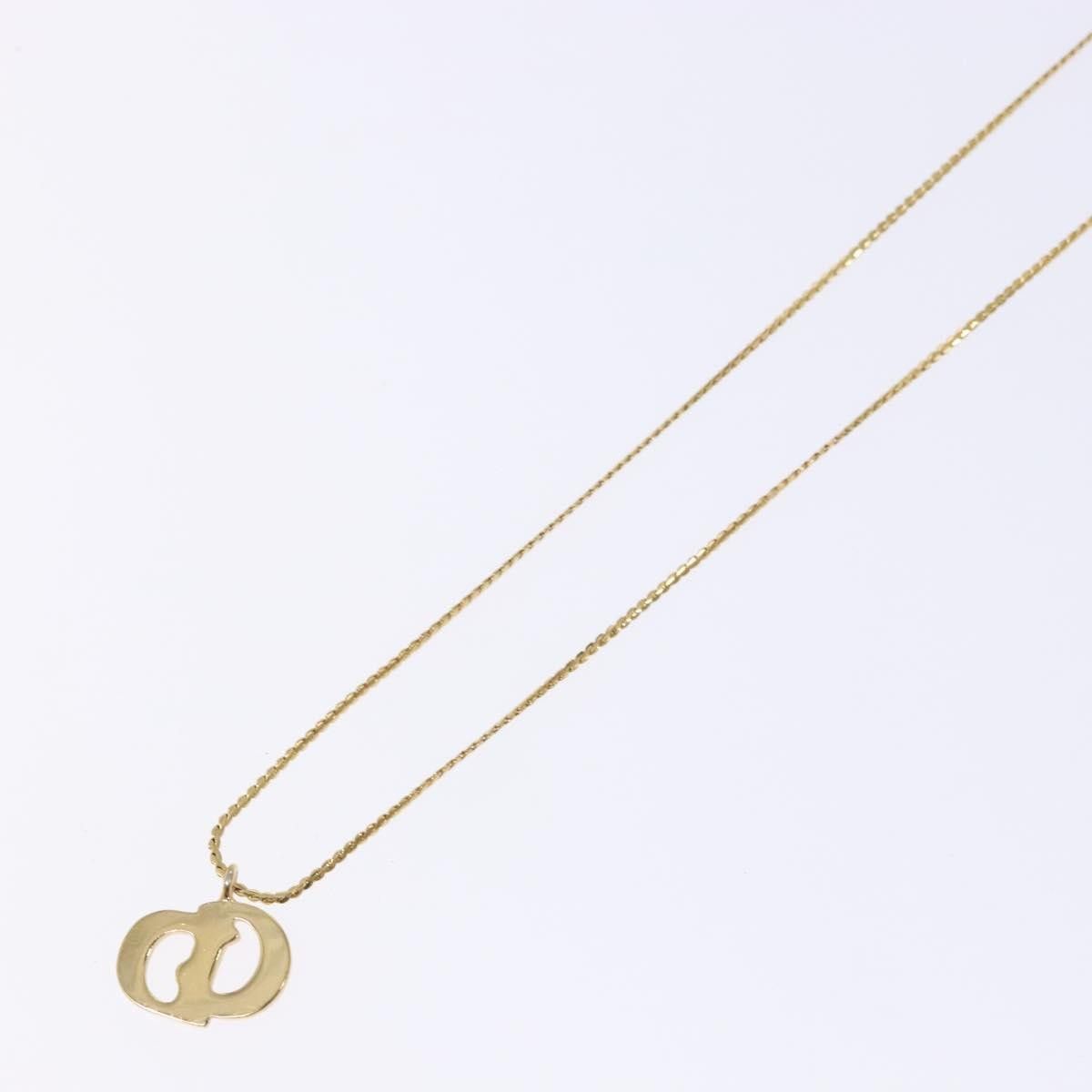 Dior Christian Dior CD Pendant Necklace Metal Size ONE SIZE - 12 Thumbnail