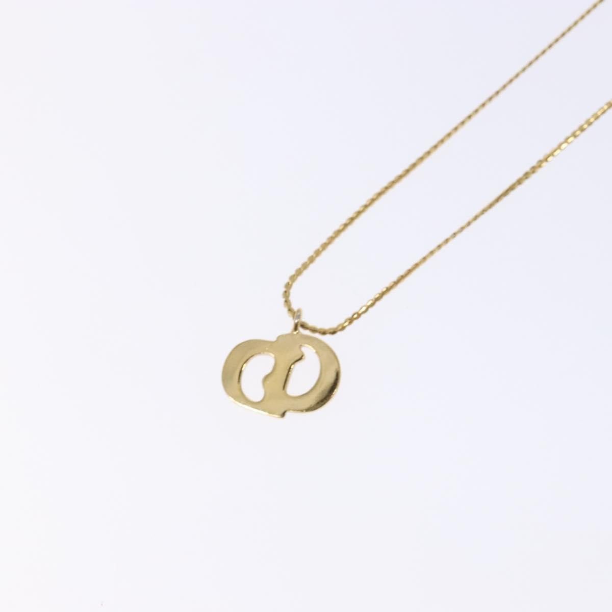 Dior Christian Dior CD Pendant Necklace Metal Size ONE SIZE - 5 Thumbnail