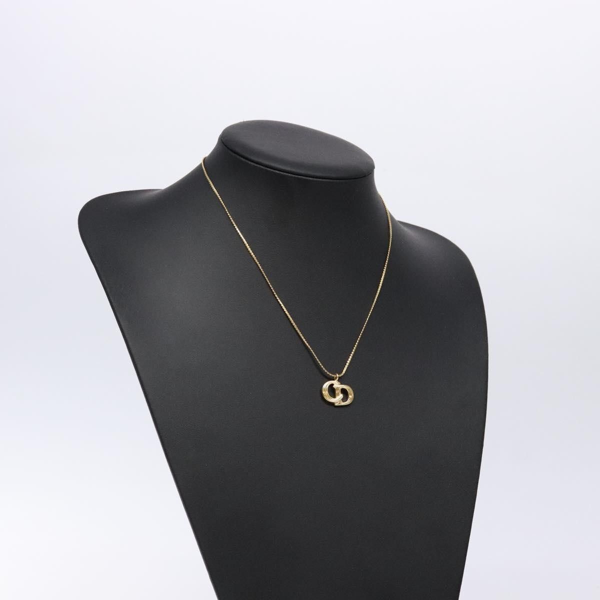 Dior Christian Dior CD Pendant Necklace Metal Size ONE SIZE - 9 Thumbnail